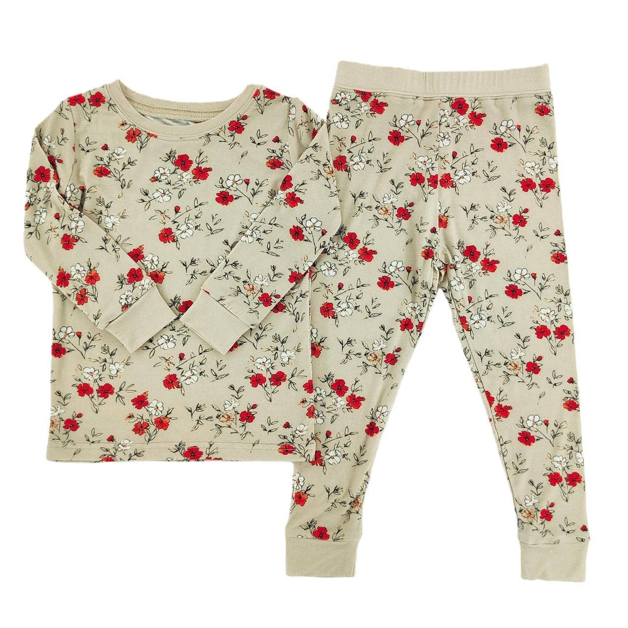 Poppy Field Bamboo Set: 3T