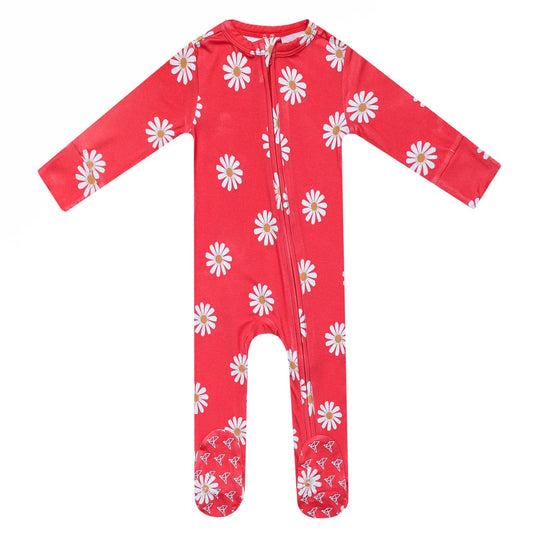 Bamboo Zip-Up Footie Pajama - Jessa