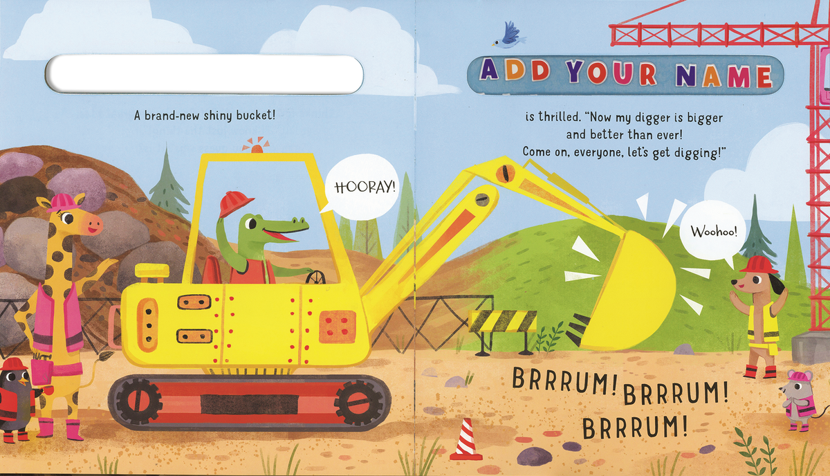 Star in Your Own Story: Drives a Digger