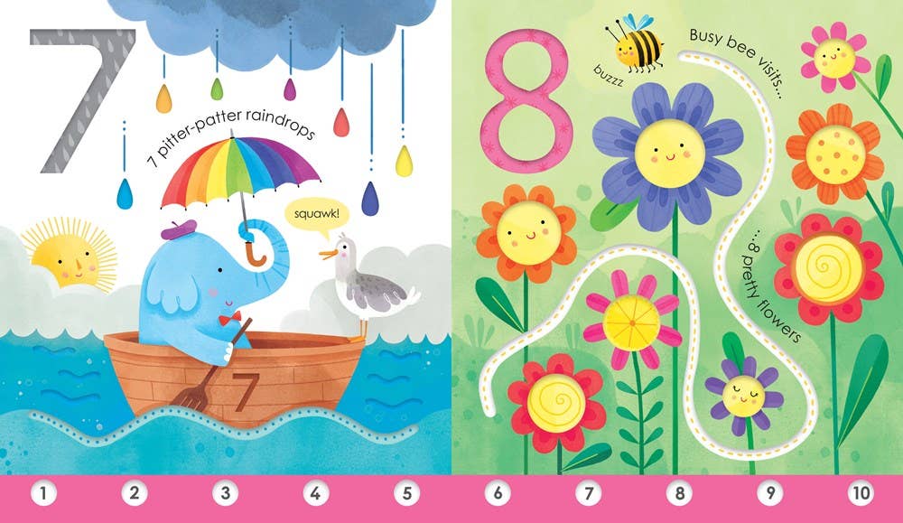 Fingertrail 123 : Usborne