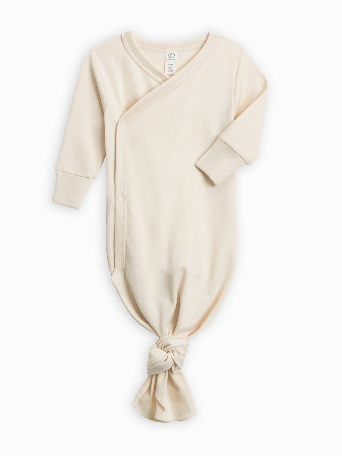 Classic Indy Kimono Gown: Ivory