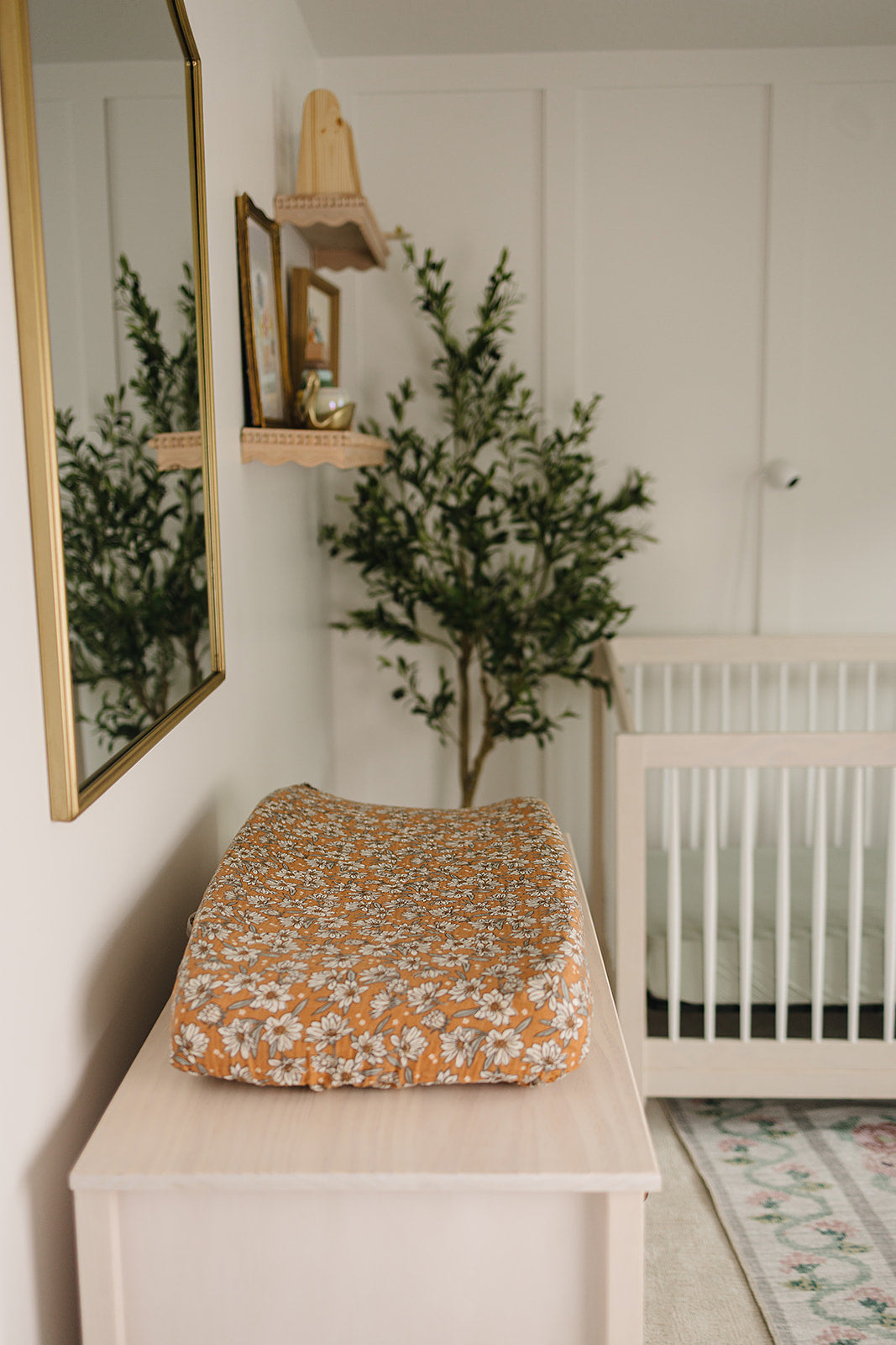 Magnolia Muslin Changing Pad Cover