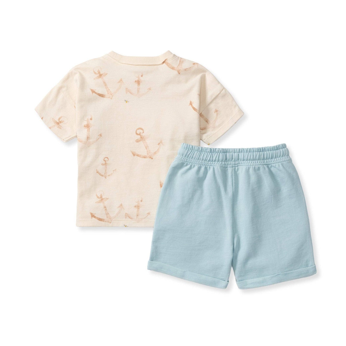 Anchors Boy Tee & Shorts Set: 12M
