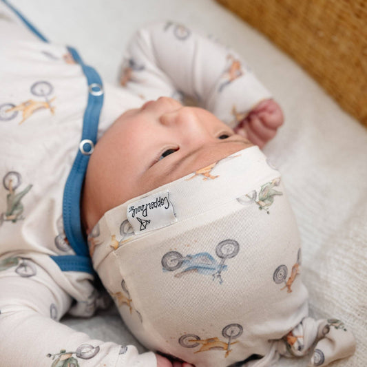 Top Knot Hat - Ryder: 5-18 Months