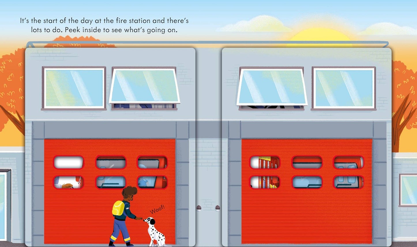 Peek Inside How a Fire Truck Works : Usborne