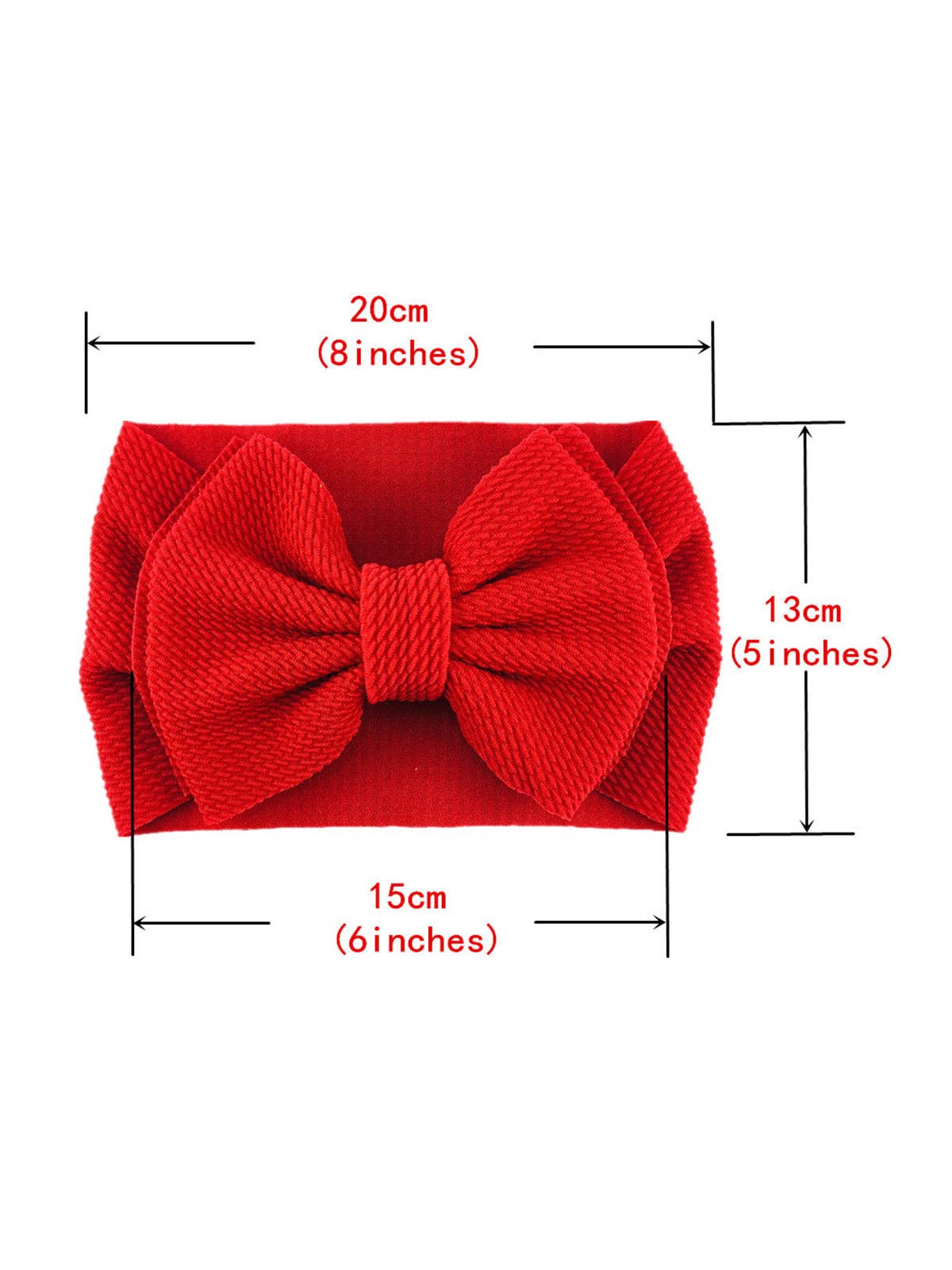The BIG Bow, Wine Red