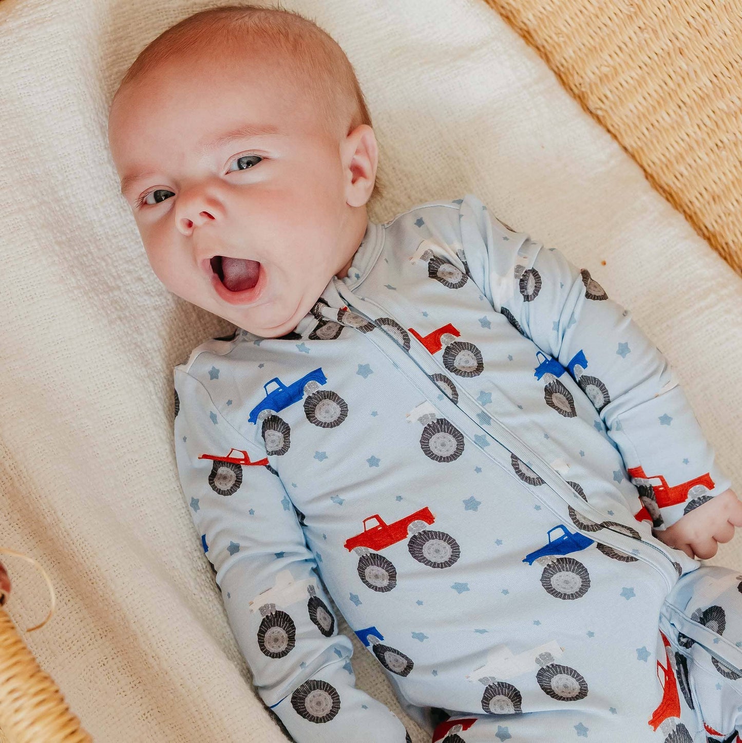 Bamboo Zip-Up Footie Pajama - Easton: 12-18 Months