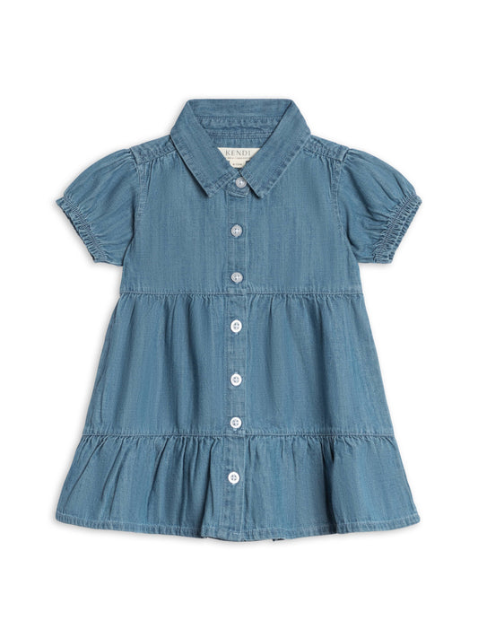 Milly Chambray Shirt Dress: Chambray