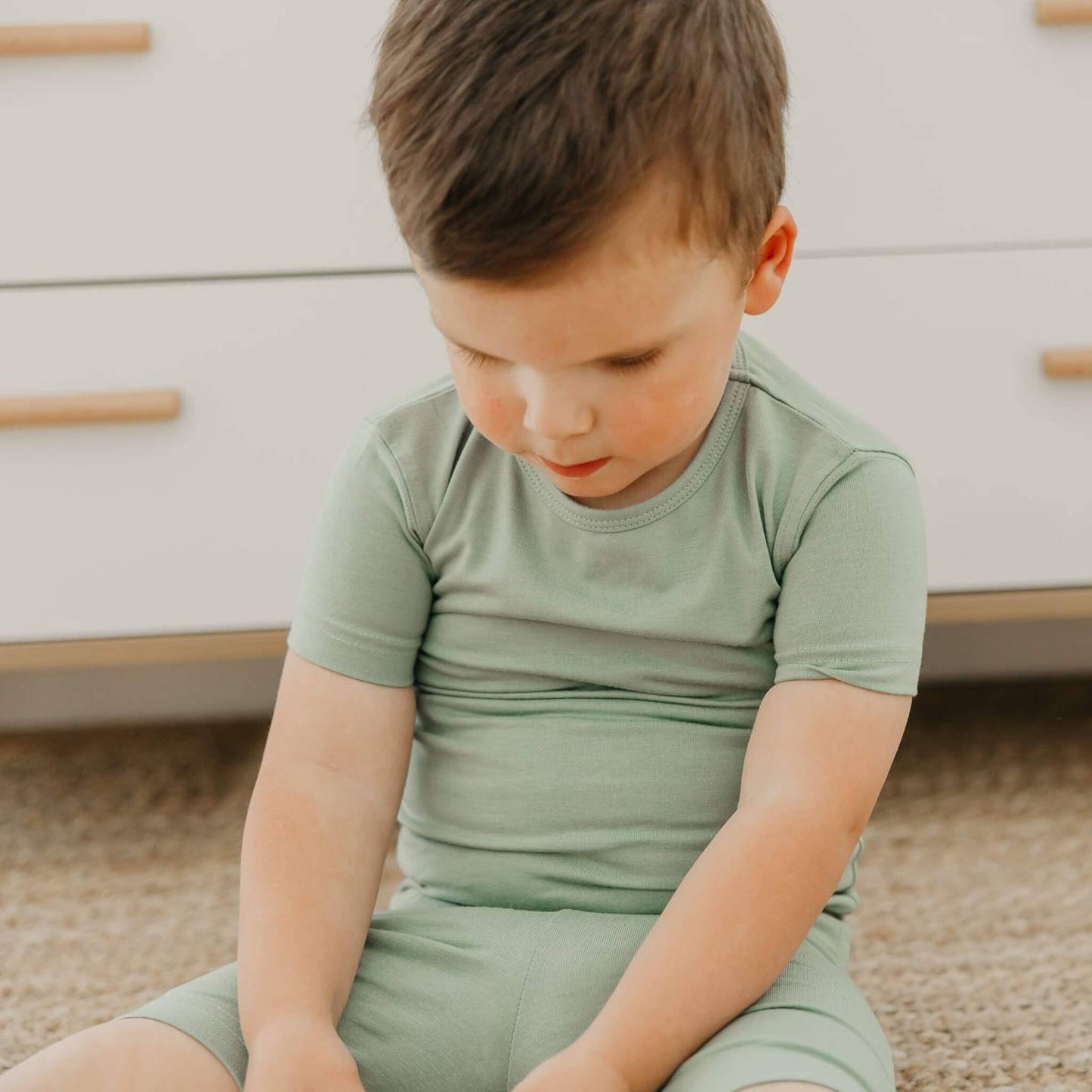 2pc Short Sleeve Pajama Set - Briar: 12 Months