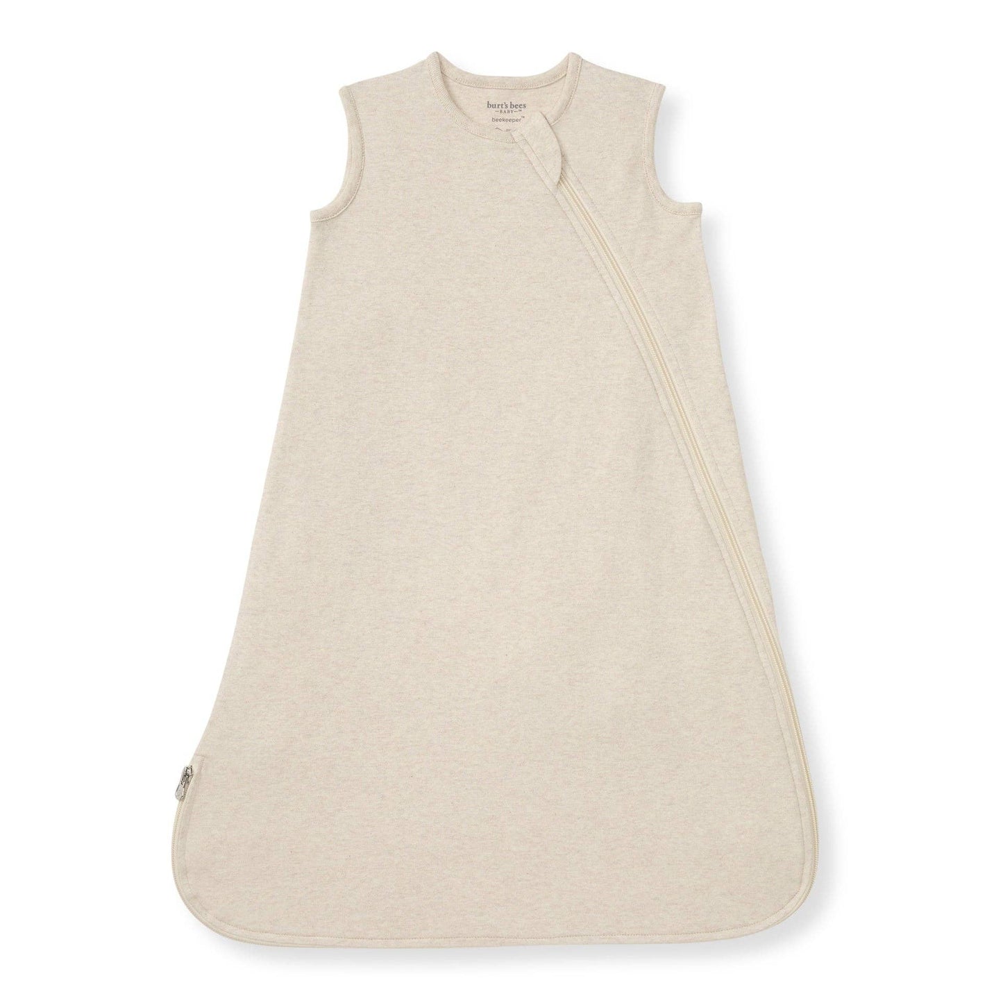 Solid Organic Lightweight Beekeeper™ Wearable Baby Blanket - Oatmeal: Oatmeal / Medium