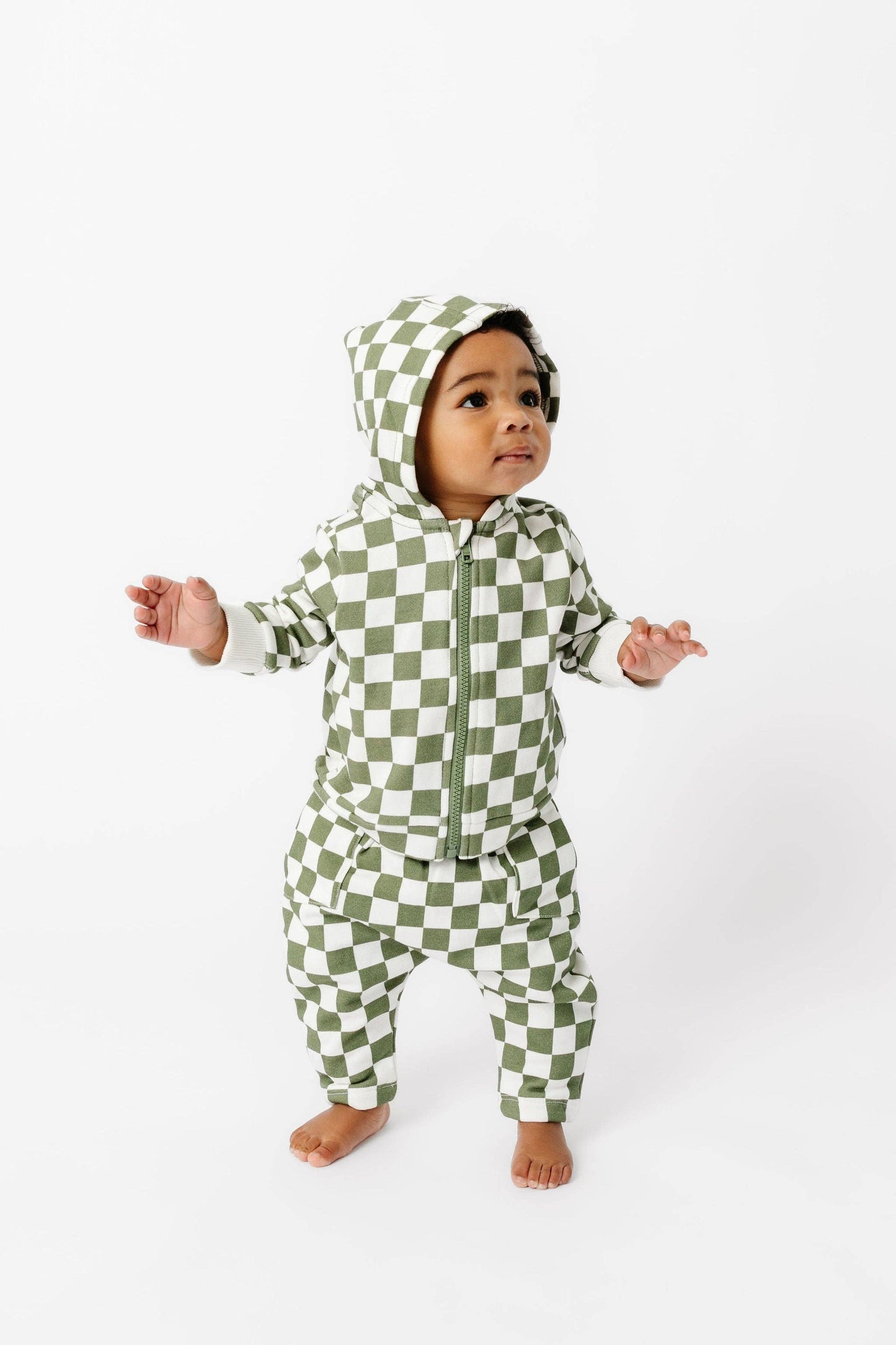 Zip-Up Hoodie - Parker: 3T