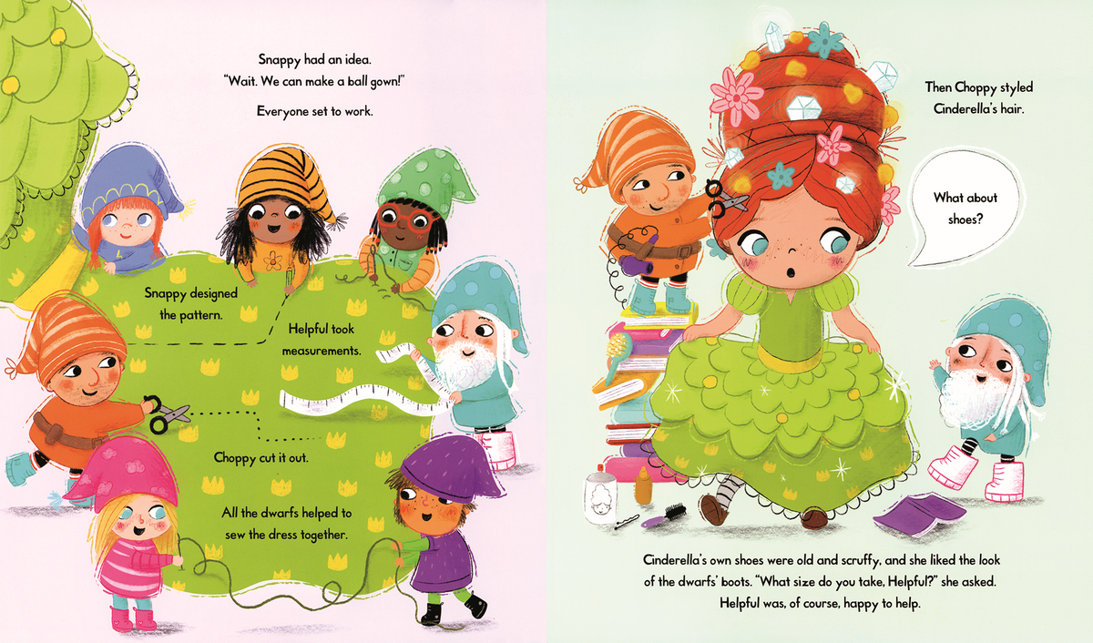 Wrong Fairy Tale: Cinderella and the Seven Dwarfs