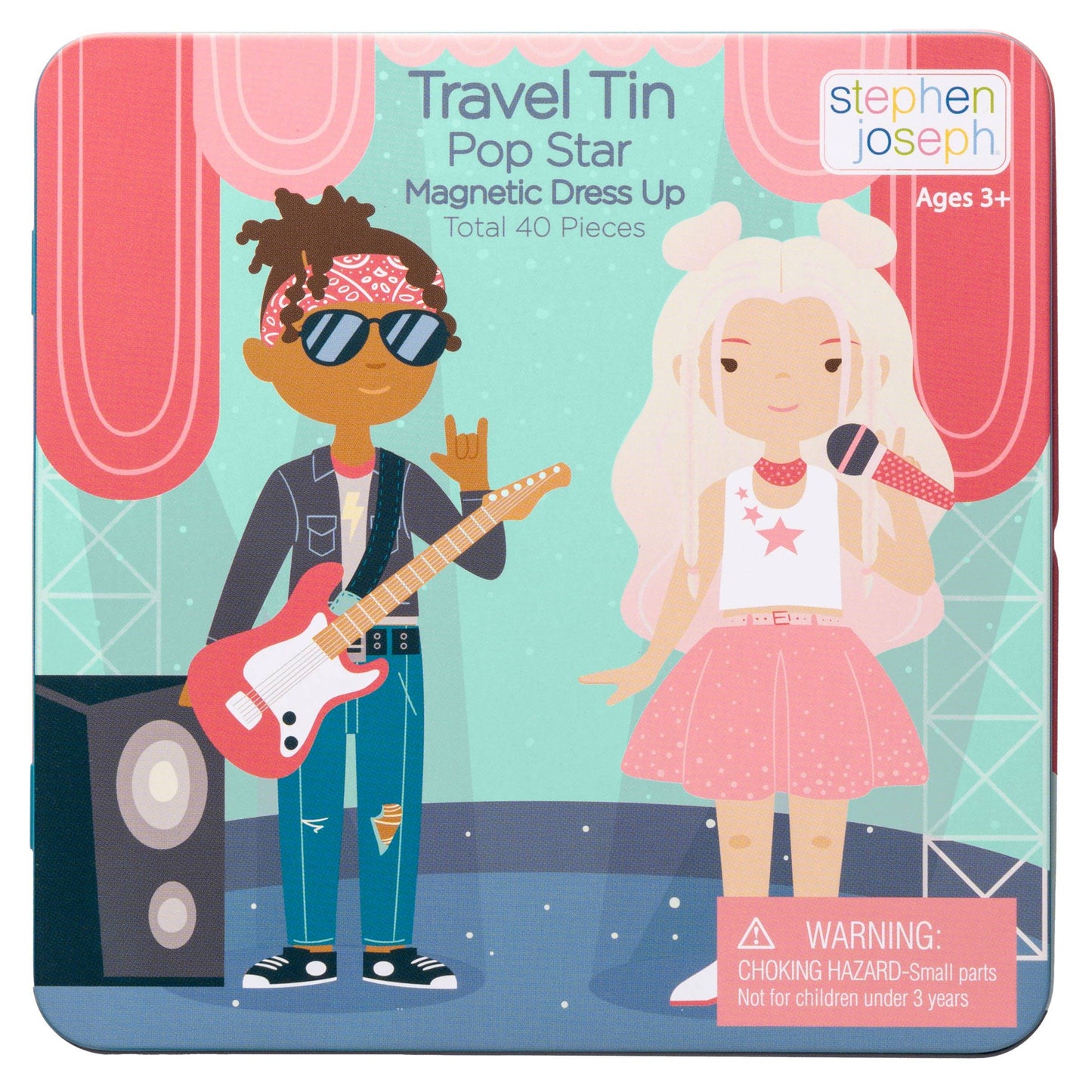 Travel Tin Magnetic Dress Up: Space
