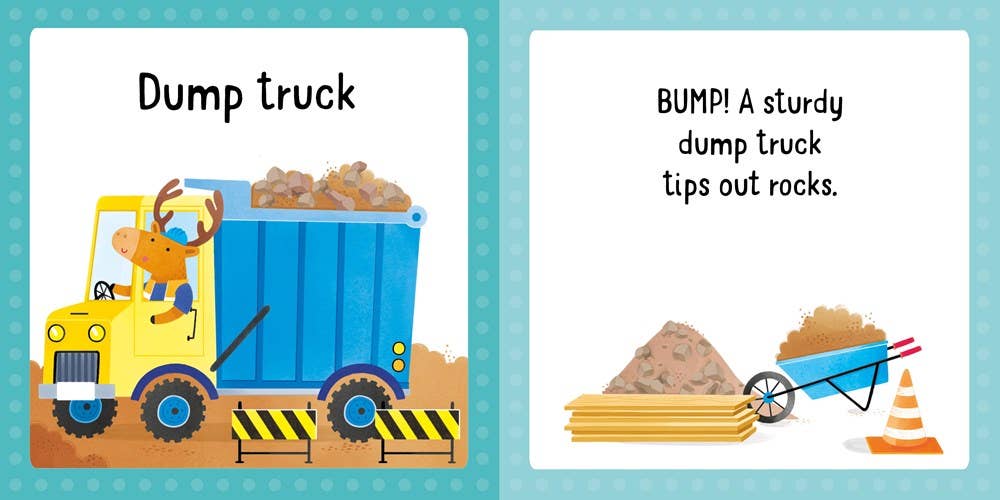 Usborne First Jigsaws and Book: Trucks