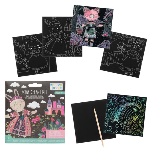 Scratch Art Kit: Bunny/Cat