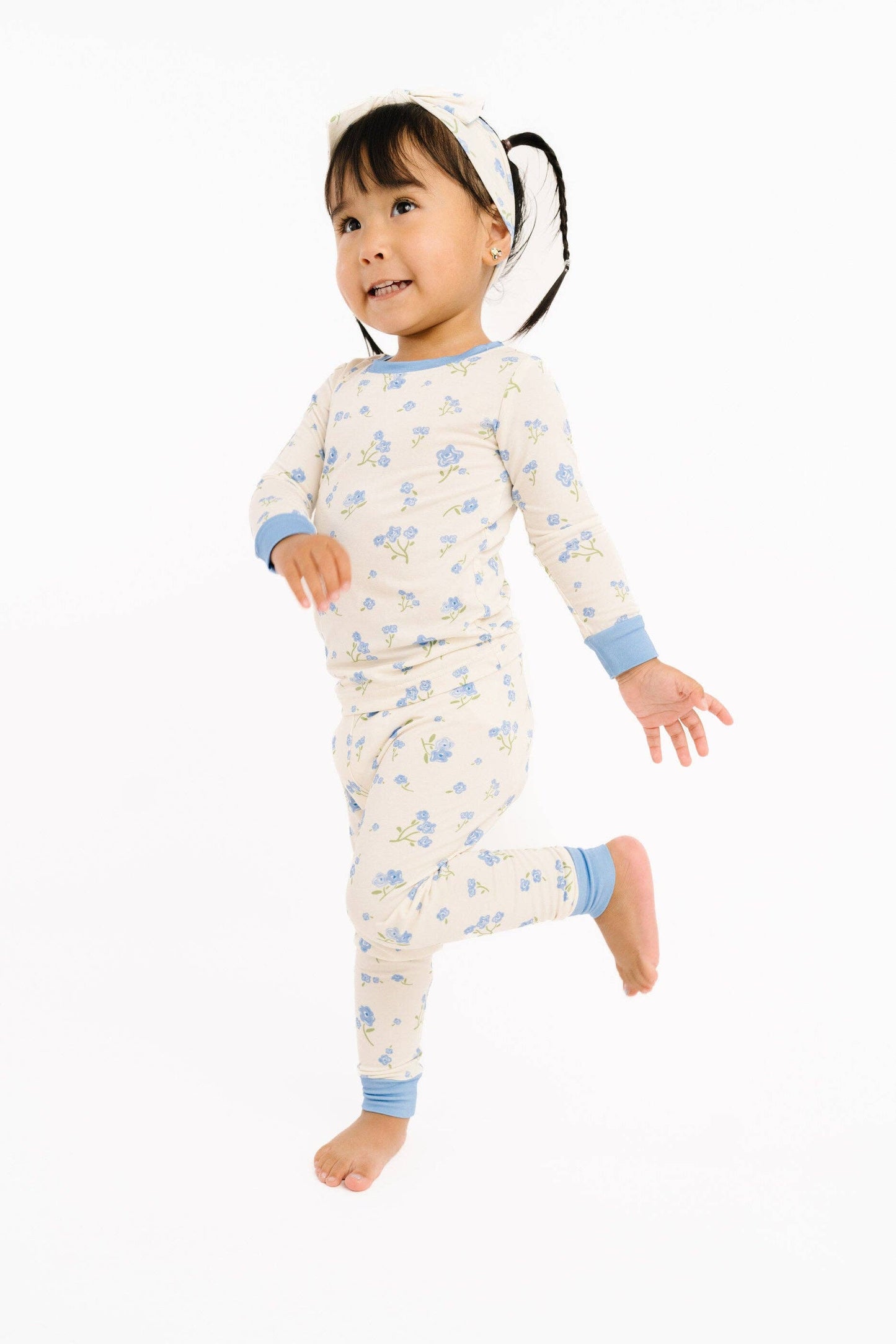 Blue Blooms Bamboo Set: 4T