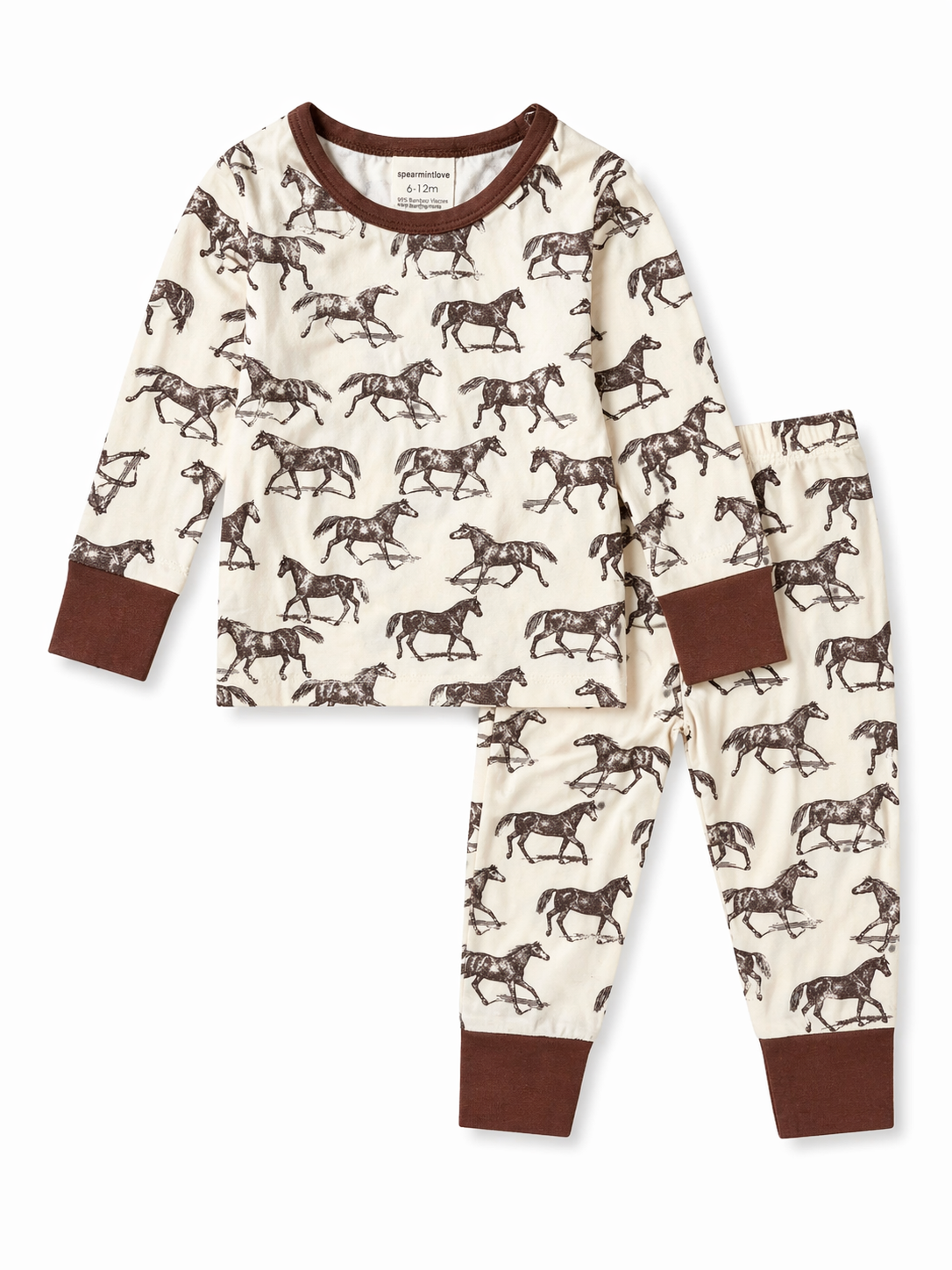 Long Sleeve 2-Piece Set, Wild Mustang