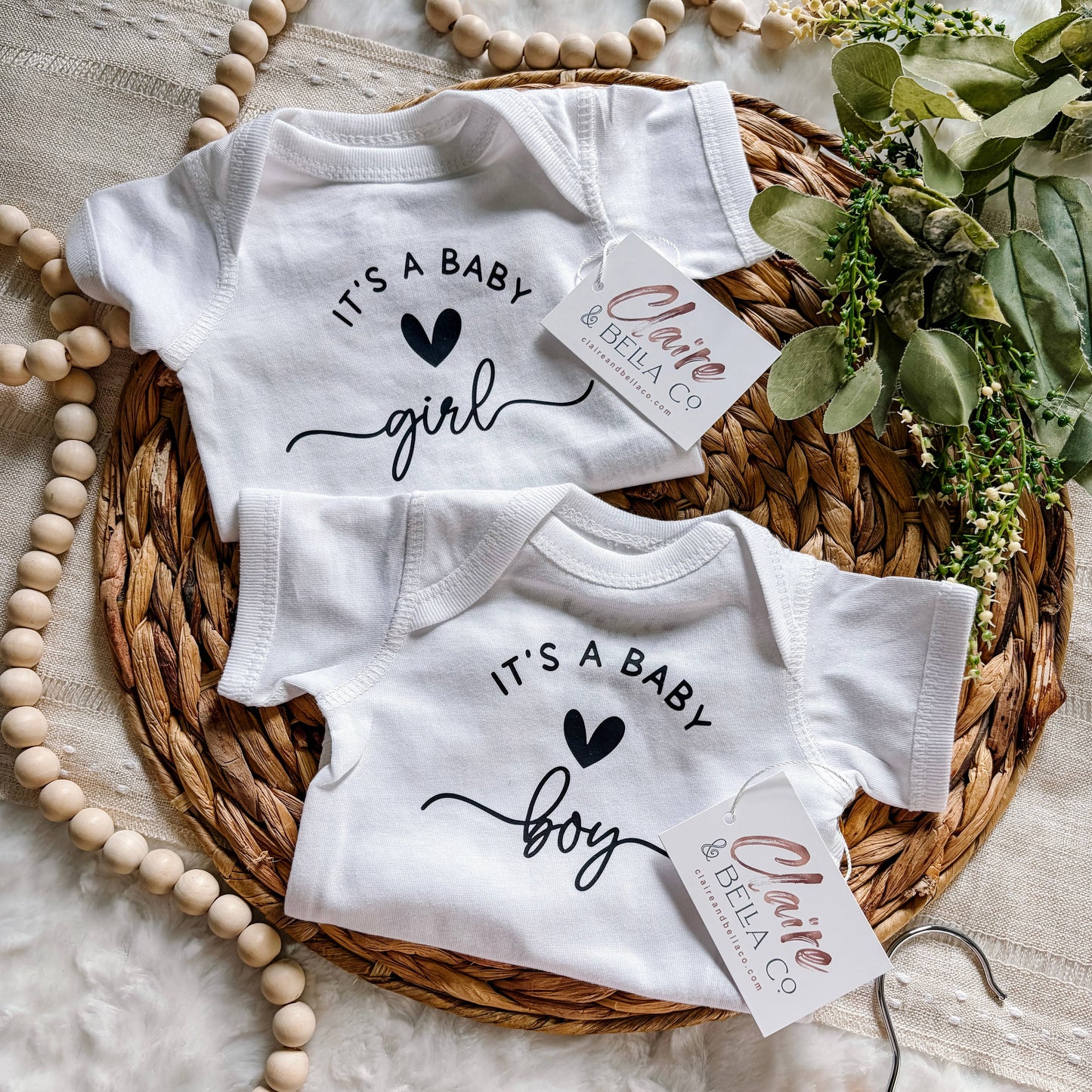 Coming Soon Pregnancy Announcement Onesie: NEWBORN