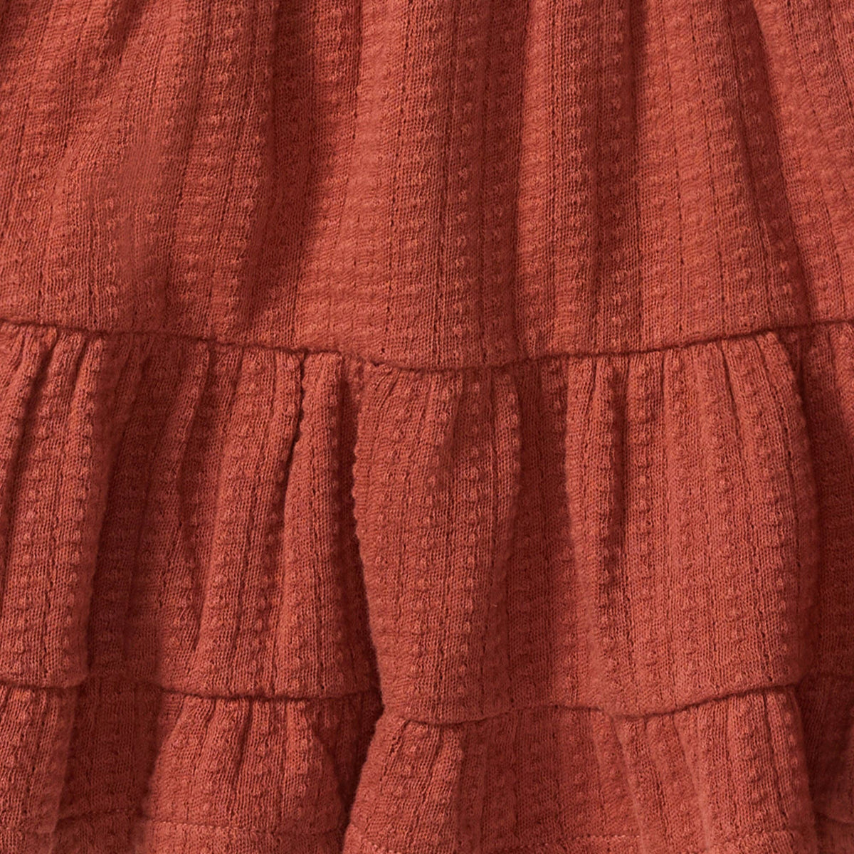 Dotted Rib Sequoia Bark Dress