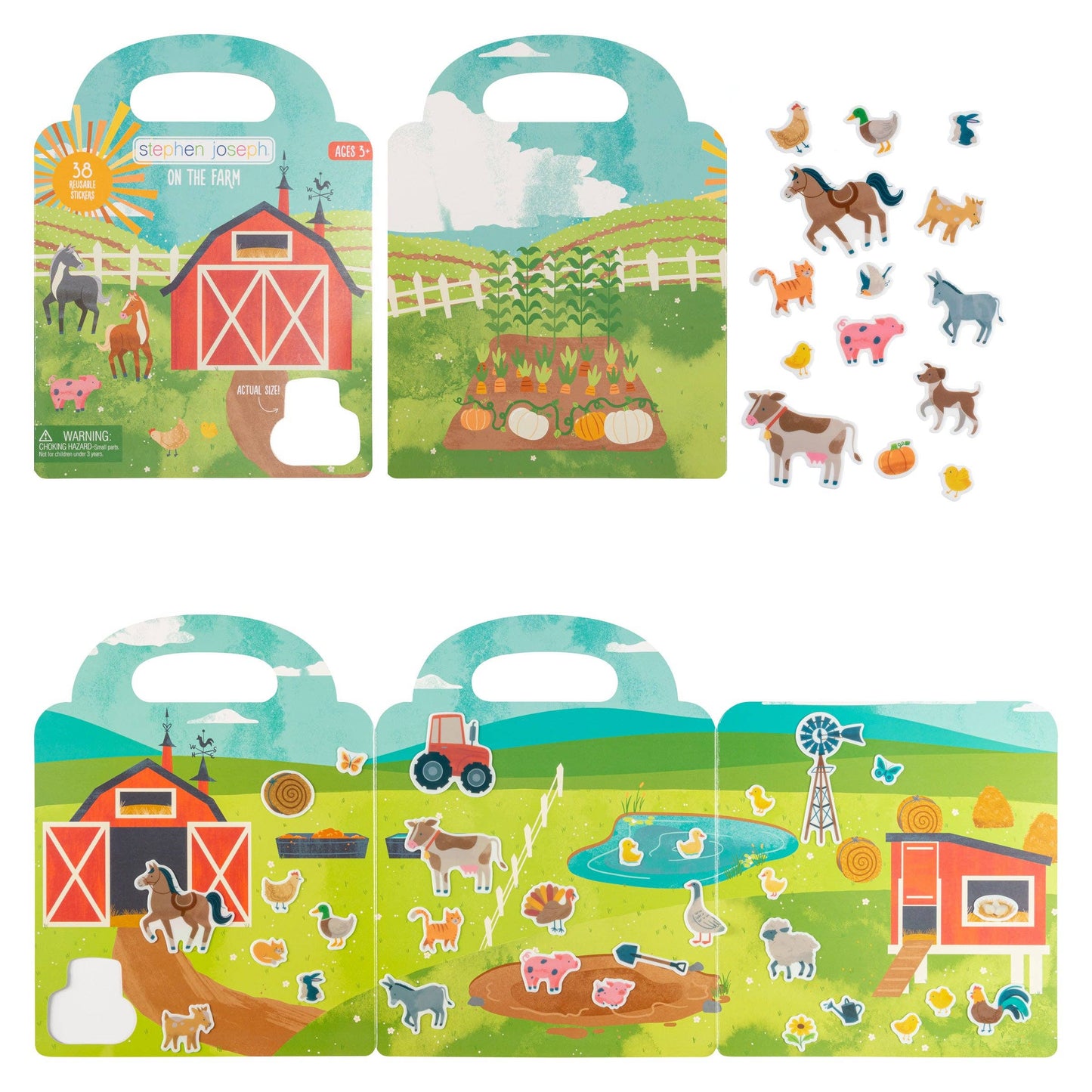 Reusable Sticker Book: Dream House