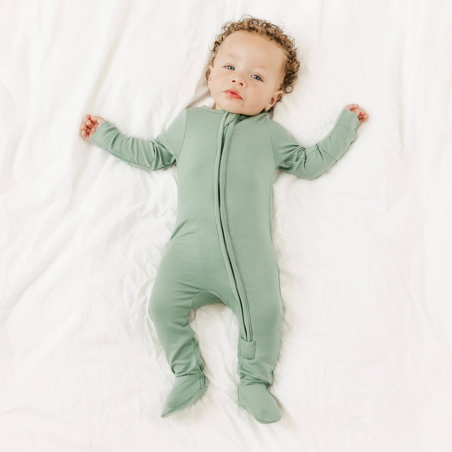 Zip-Up Footie Pajama - Briar: 6-12 Months