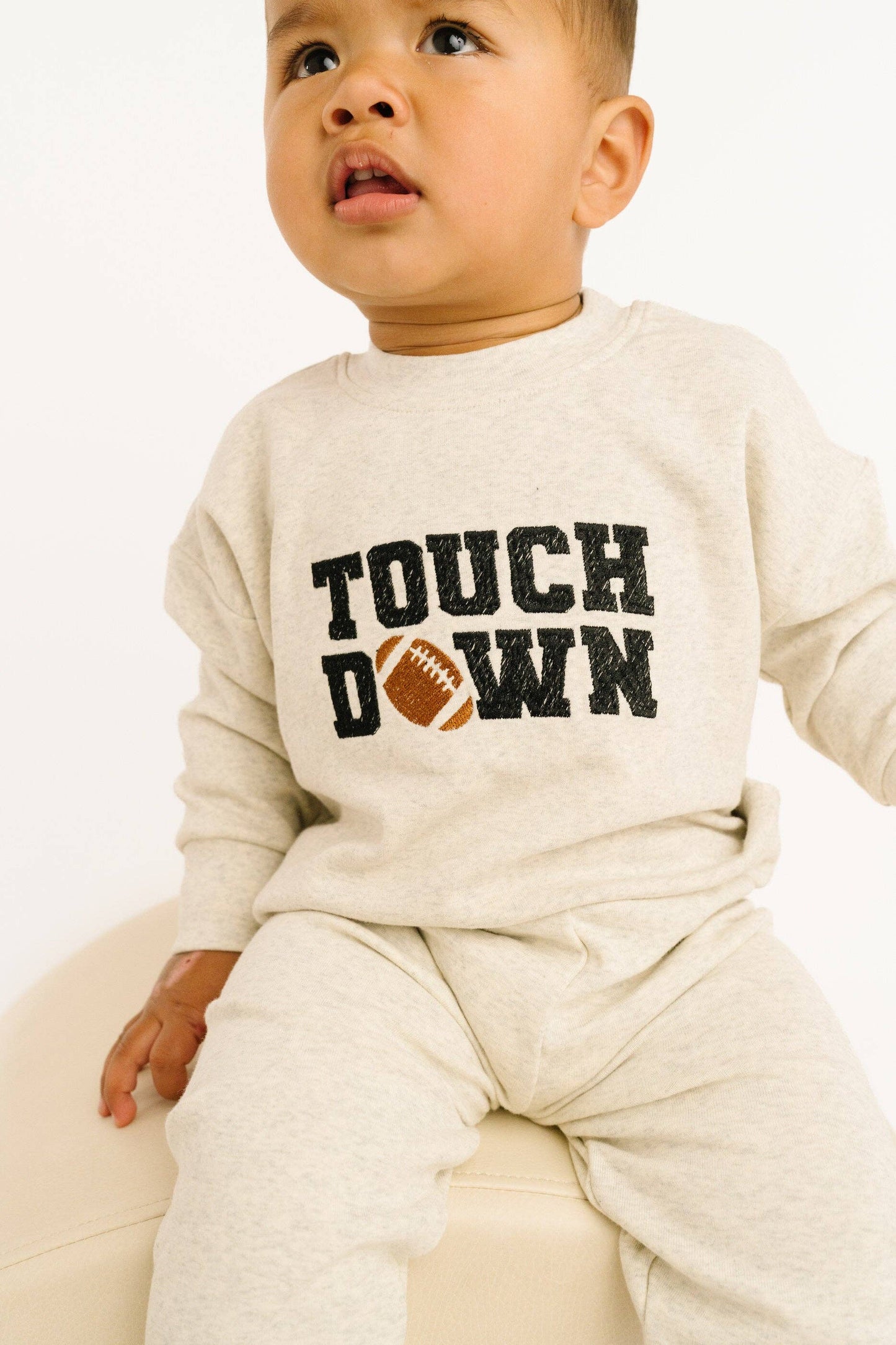Touchdown Embroidered Crewneck Set