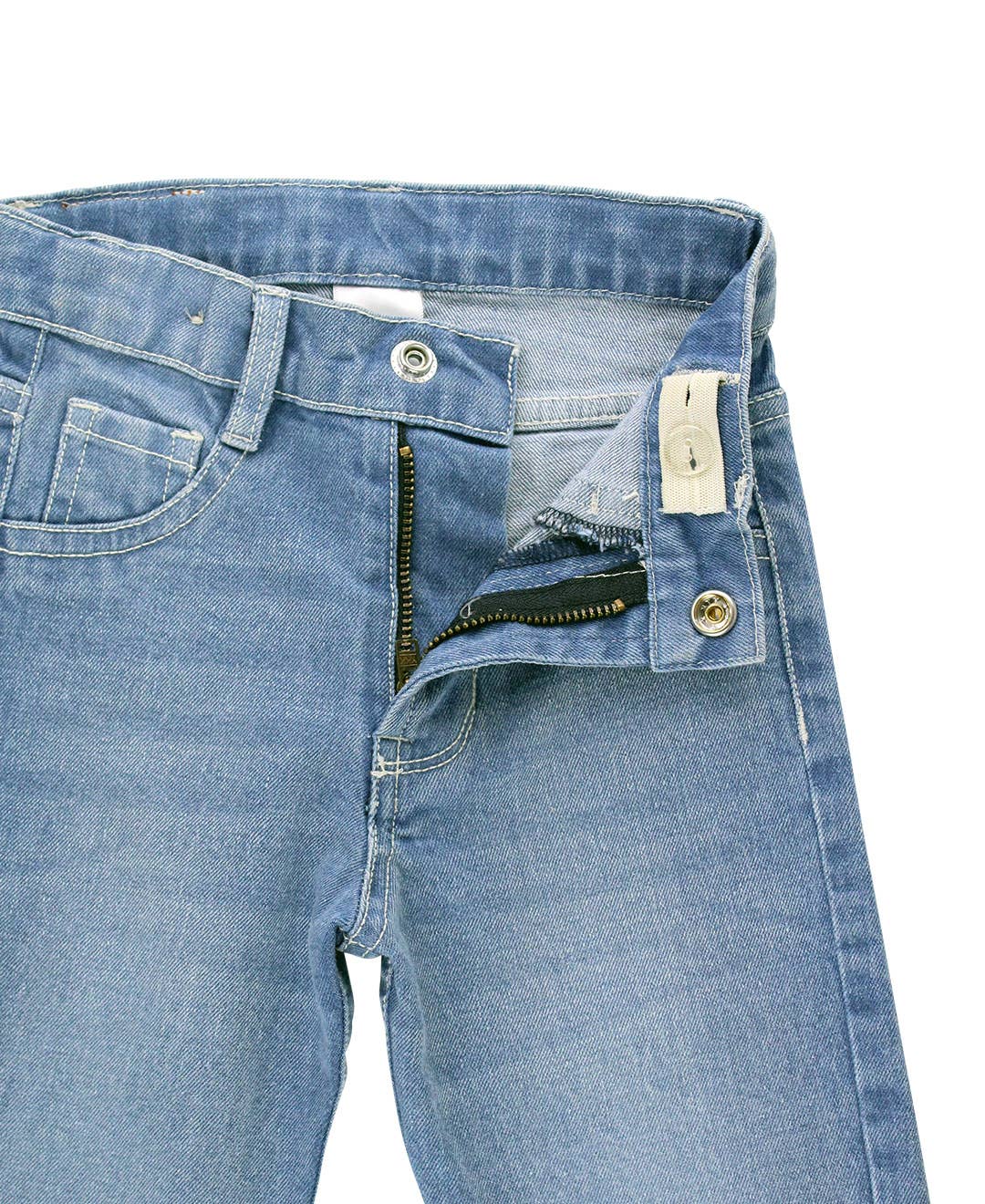 Boys Light Wash Denim Jeans: Blue / 2T