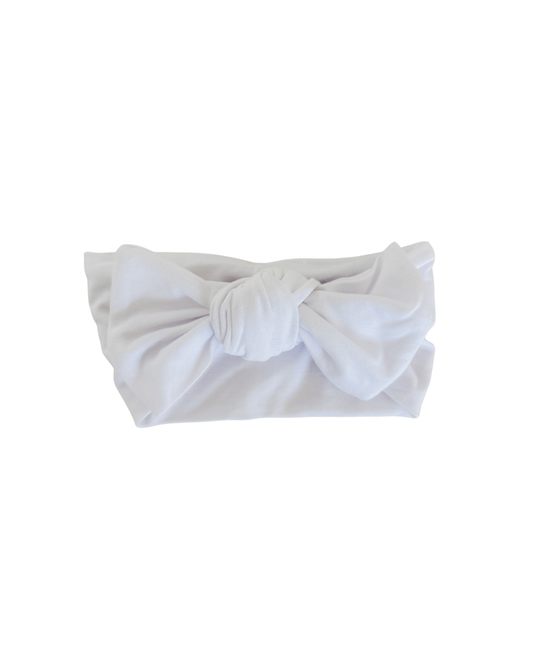 White Bamboo Headband