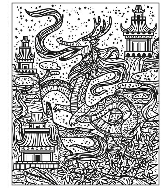 Dragons Magic Painting Book : Usborne