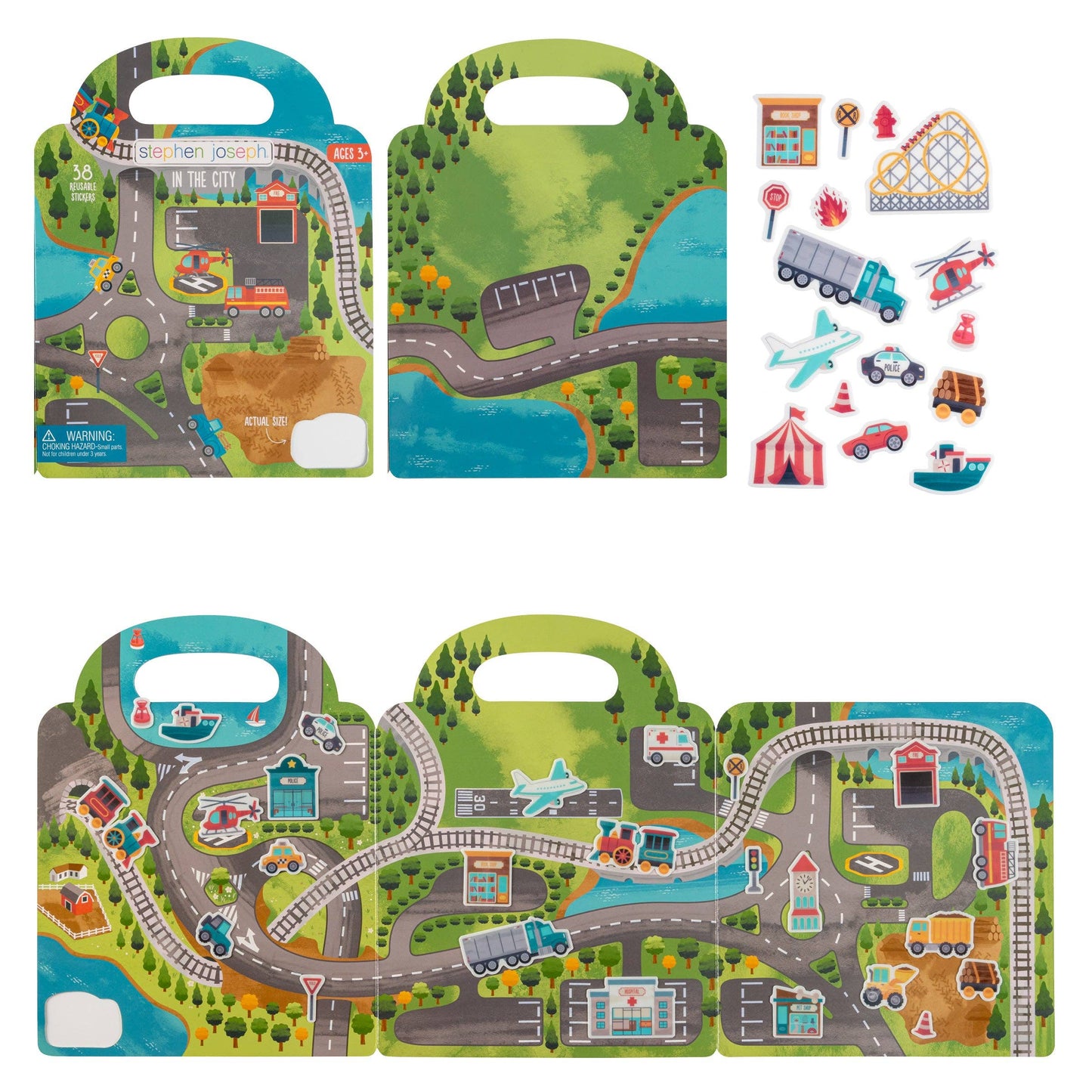Reusable Sticker Book: Space