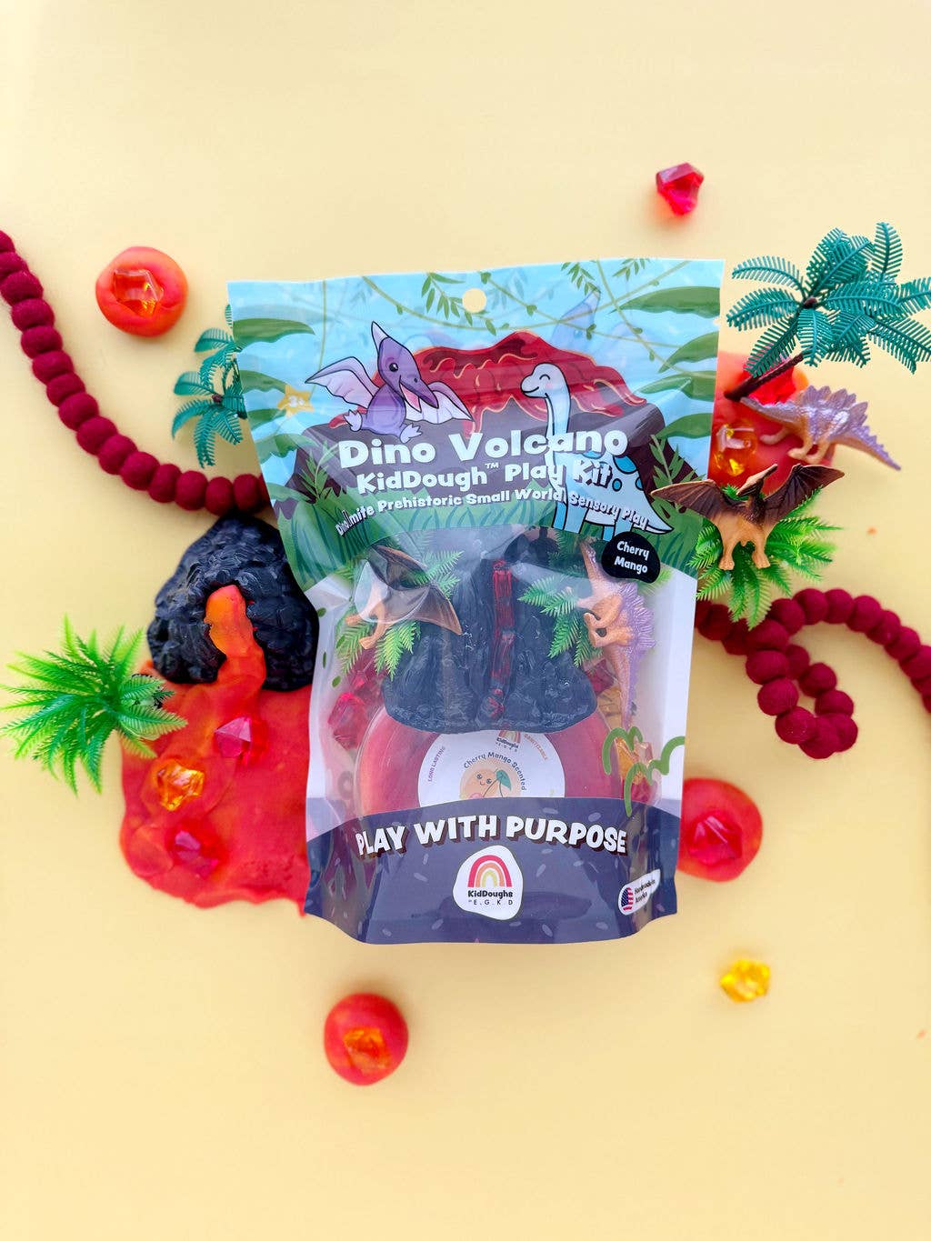 Dino Volcano KidDough Play Kit