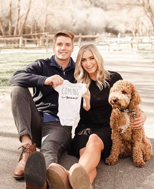 Coming Soon Pregnancy Announcement Onesie: 3-6 MONTHS