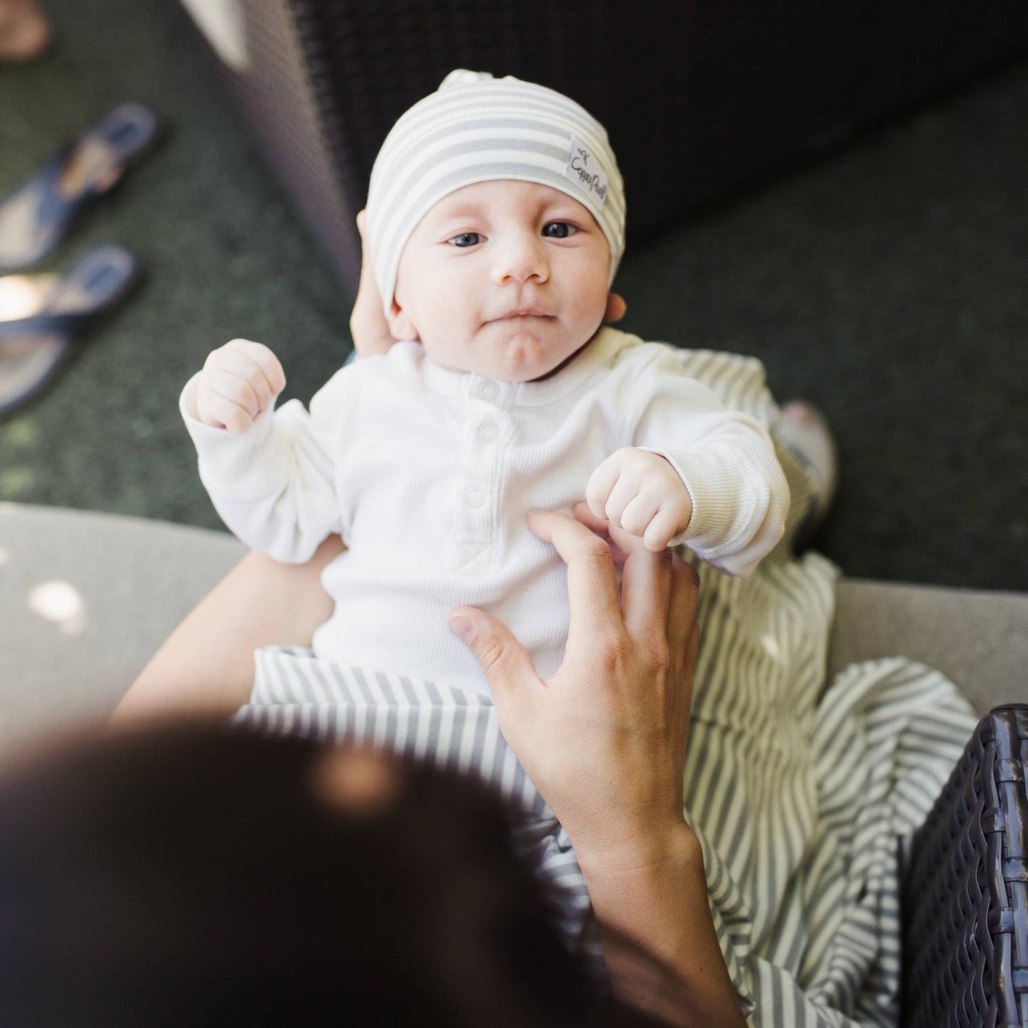 Top Knot Hat - Everest: 0-4 Months