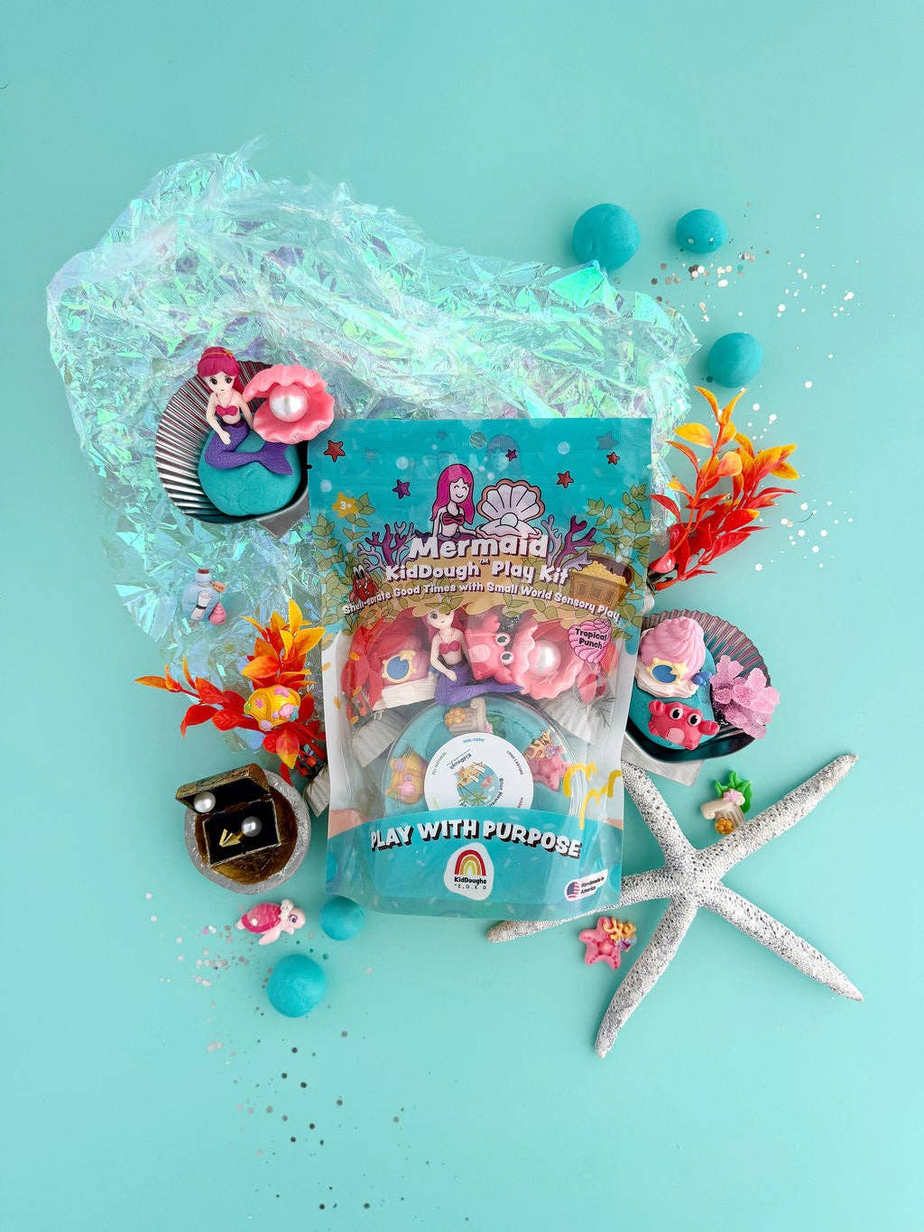 Mermaid KidDough Play Kit