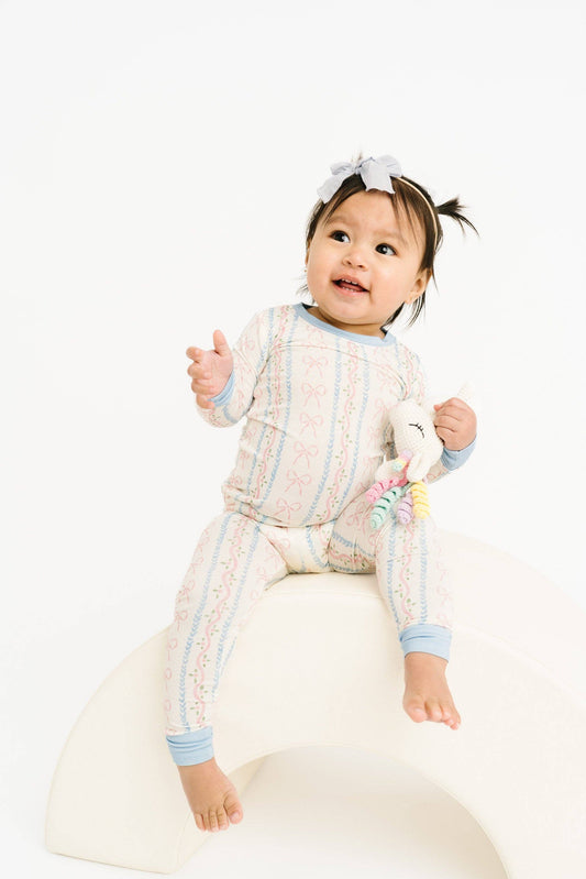 Dainty Bows Bamboo Set