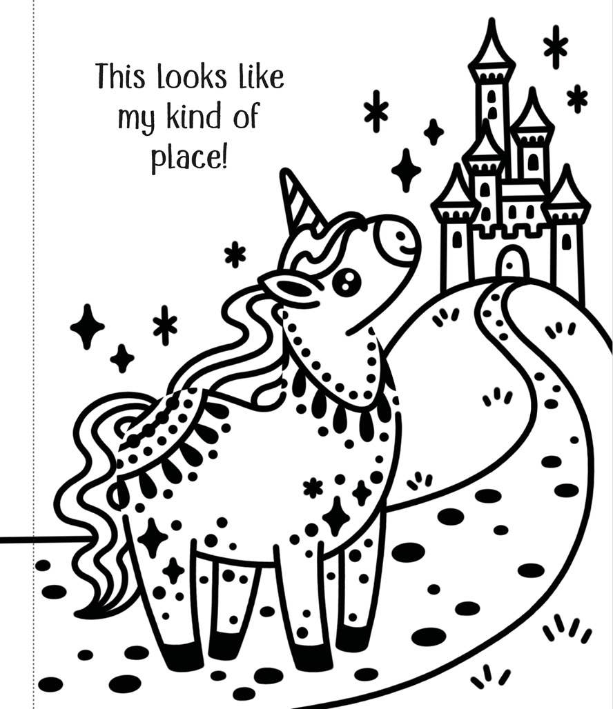 First Magic Painting Cute Unicorns : Usborne