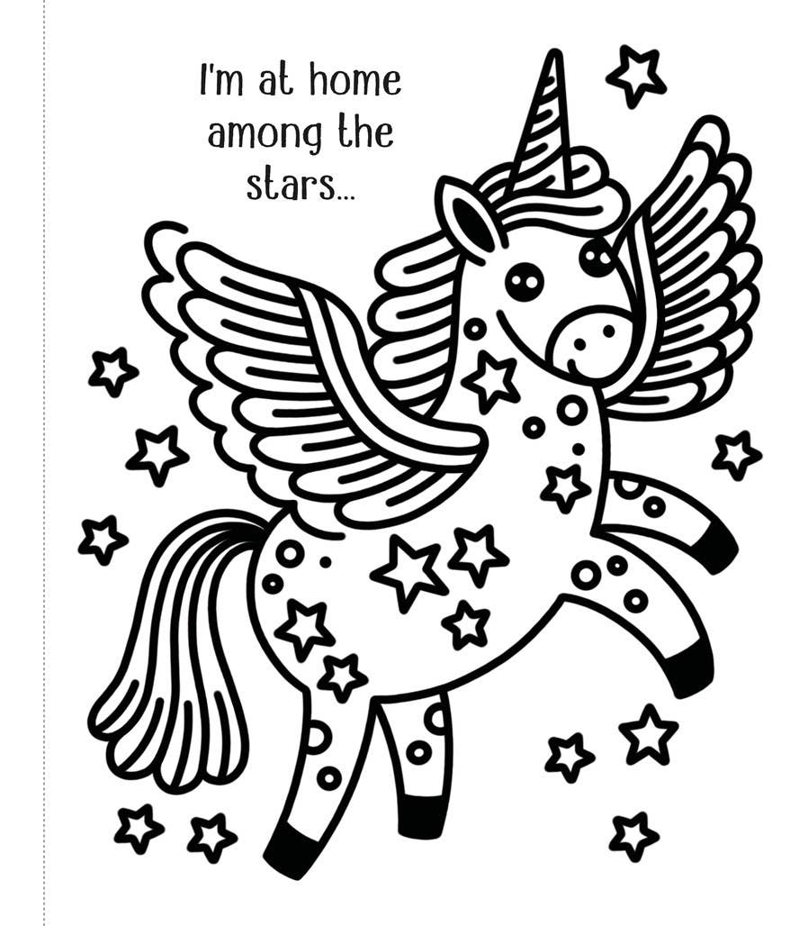 First Magic Painting Cute Unicorns : Usborne