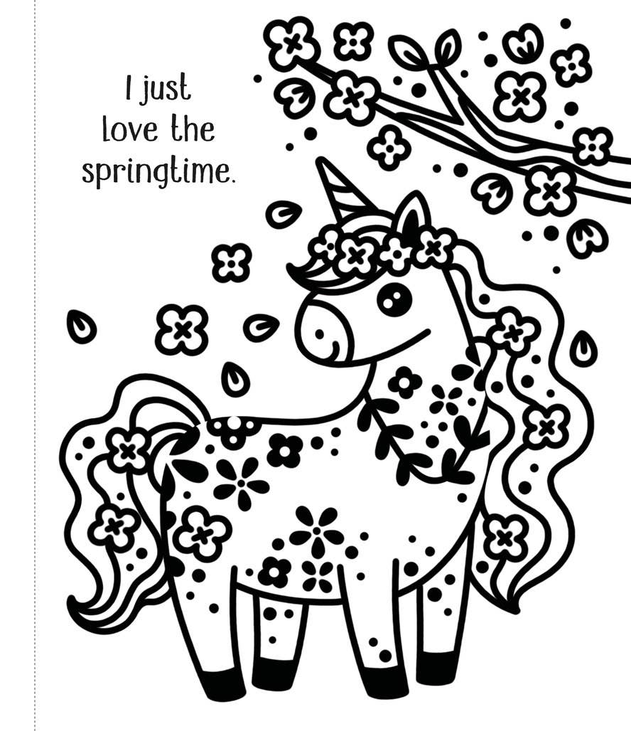 First Magic Painting Cute Unicorns : Usborne
