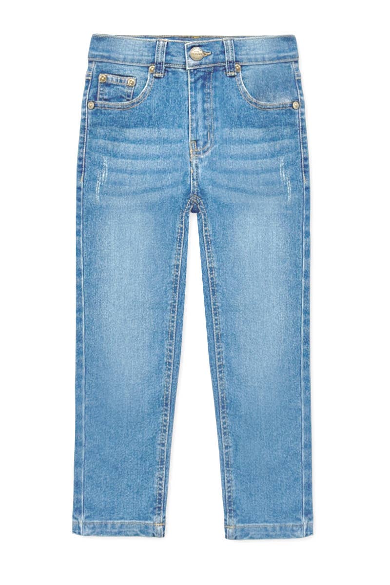 Boy's Basic Fit Jean: Light Denim / 7