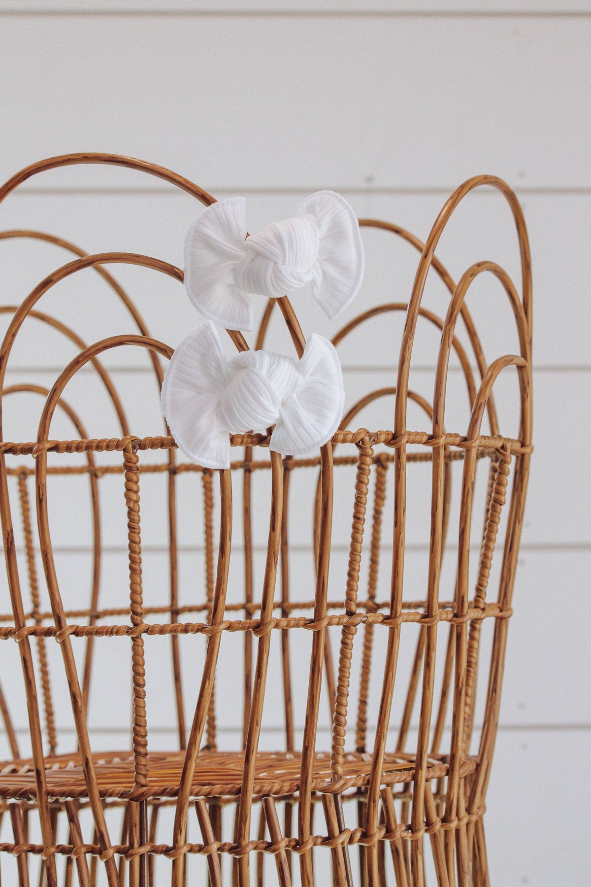 White Ribbed + Piggie Set  