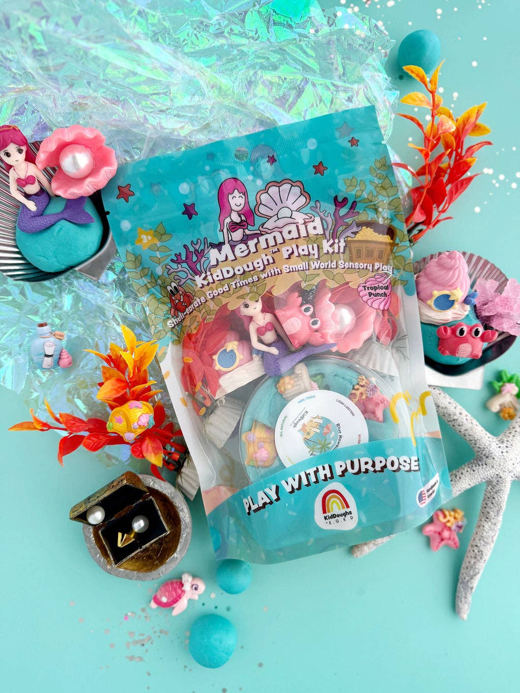 Mermaid KidDough Play Kit