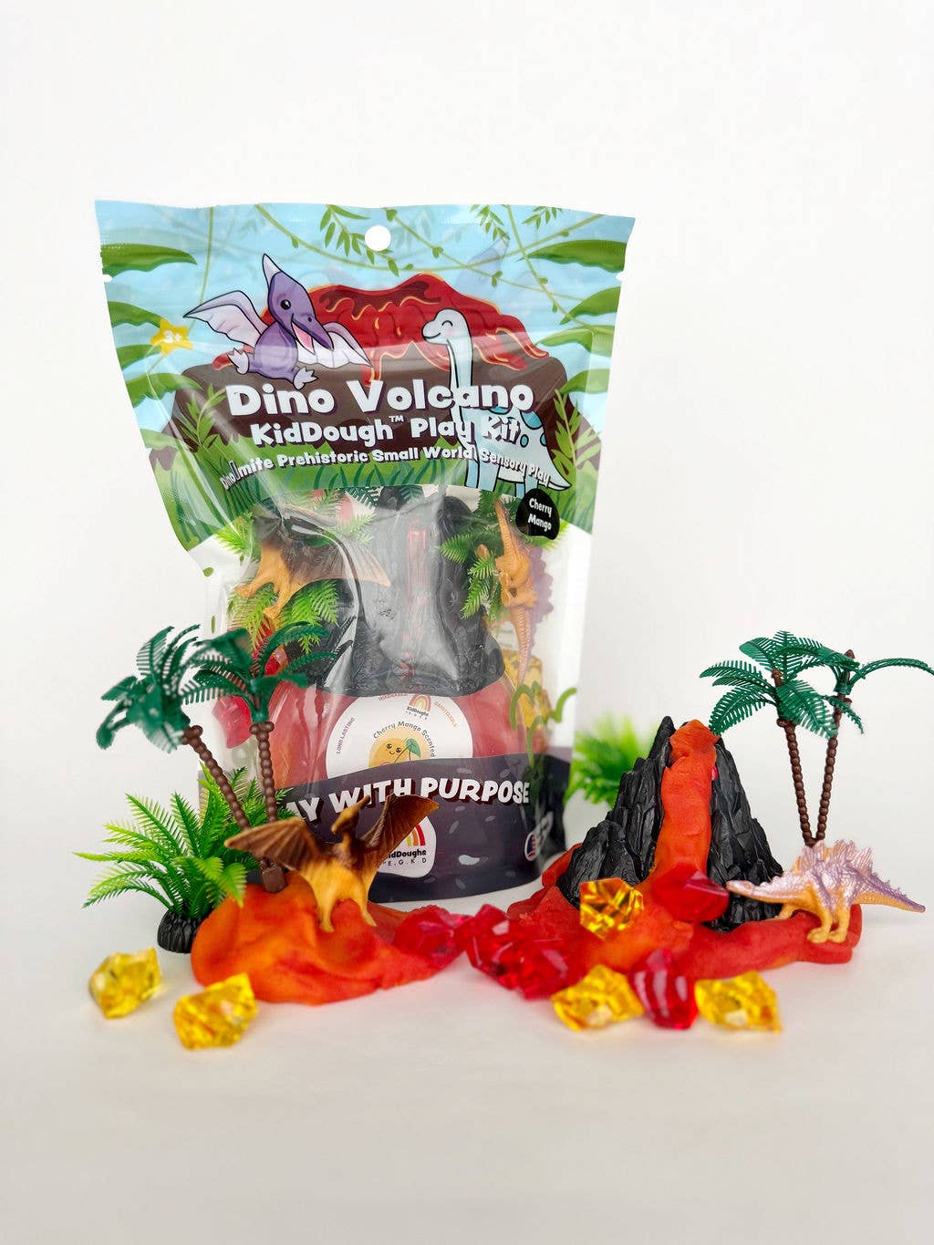 Dino Volcano KidDough Play Kit
