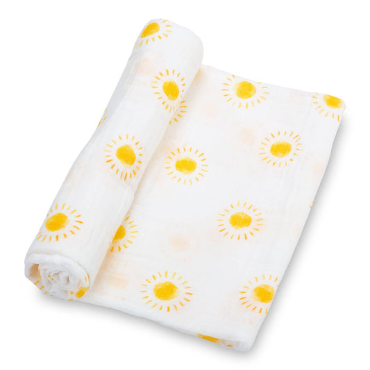 Baby Muslin Swaddle Blanket 47x47 Beautiful Day