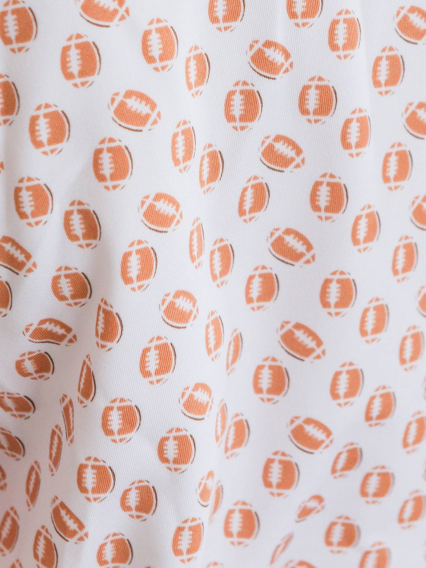 Boys Football Frenzy Knit Short Sleeve Performance Polo: White / 4T