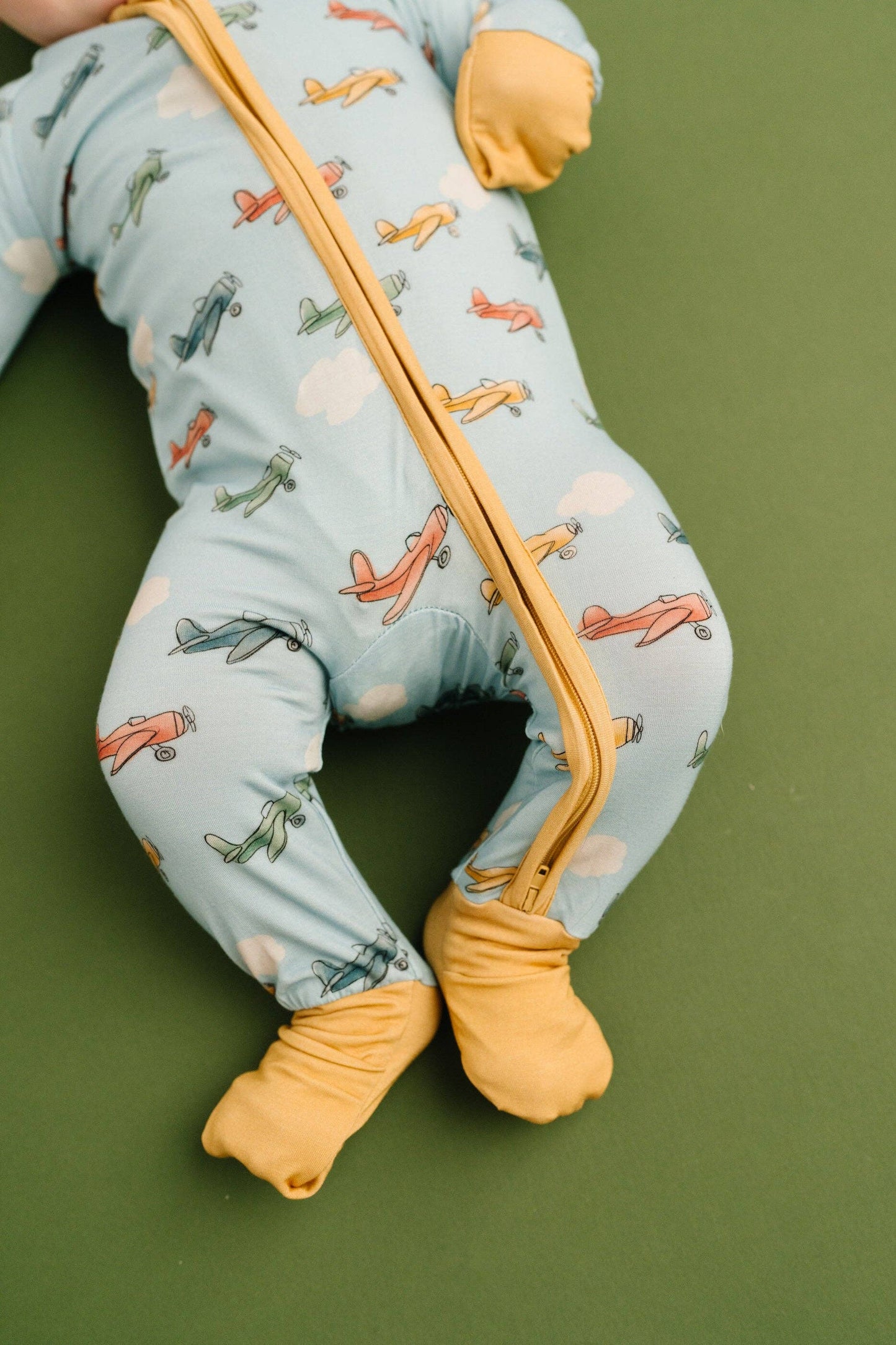 Pilot Pals Bamboo Sleeper: 3-6M