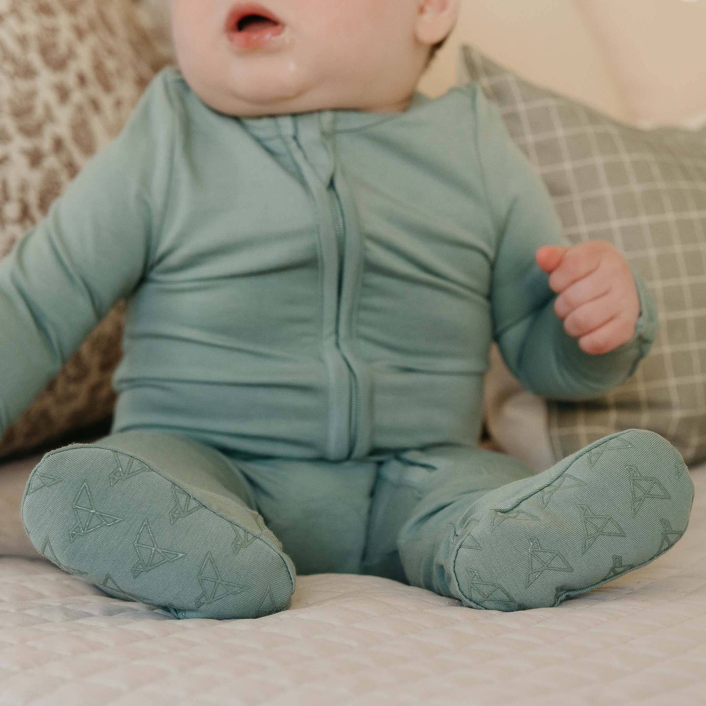 Zip-Up Footie Pajama - Briar: 18-24 Months