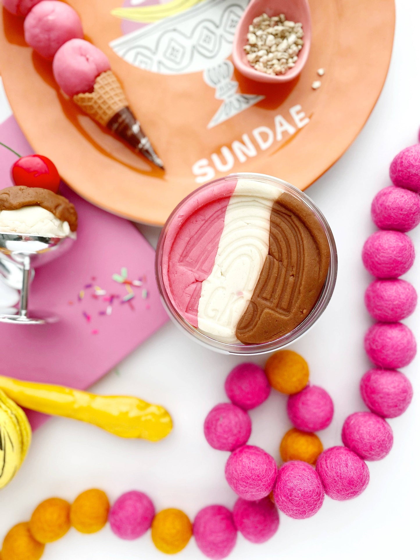 Ice Cream Sundae KidDough Play Kit