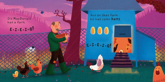 Old MacDonald Had a Farm board book : Usborne