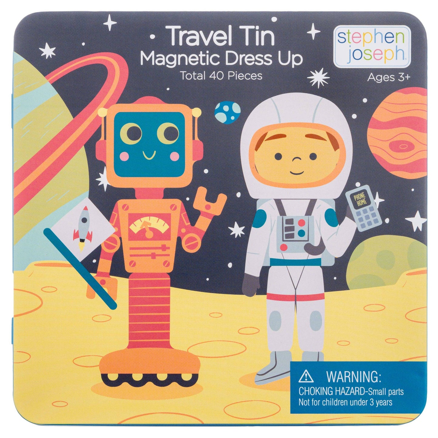 Travel Tin Magnetic Dress Up: Bunny/Cat