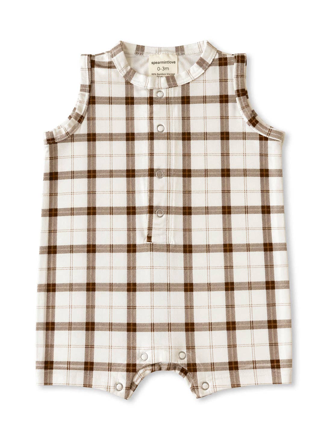 Shortie, Homestead Plaid: 3 - 6 mo.